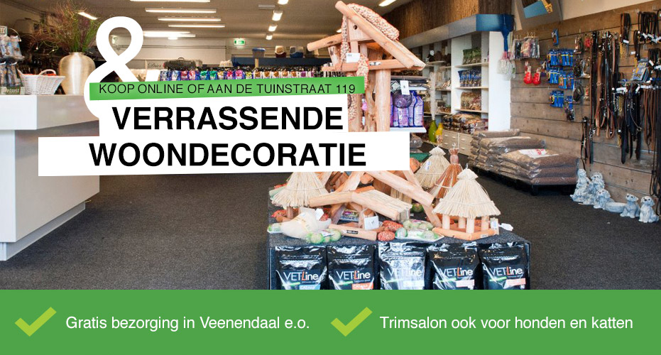 Decoratie binnen winkel