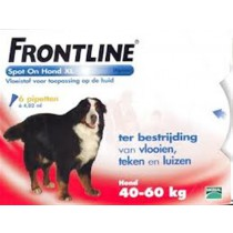 Frontline Spot-On Hond XL 40-60 KG 6 pipetten